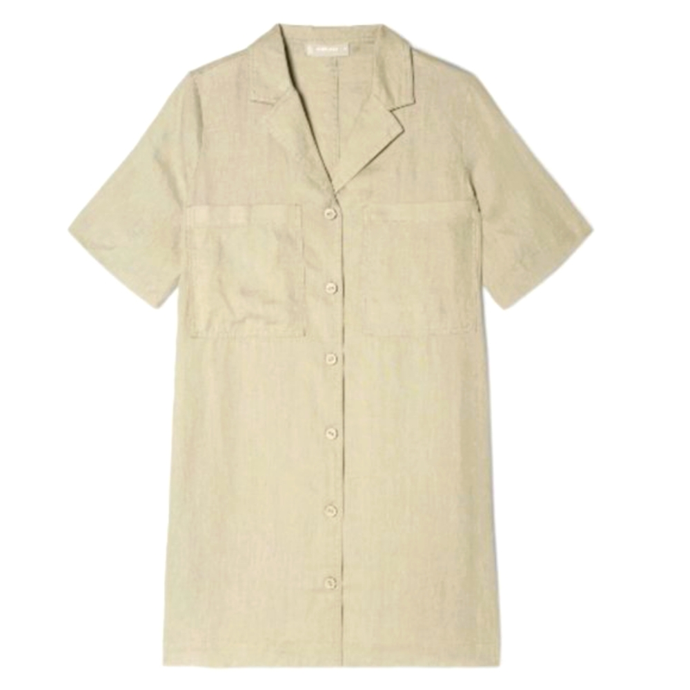 Everlane The Linen Workwear Dress nwot